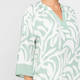 Verpass Tunic Leaf Print Green