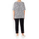 BEIGE ZEBRA PRINT TUNIC