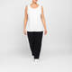 Verpass Round Neck Vest White 
