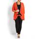 VERPASS sequin trimmed Orange Jacket with Black Vest