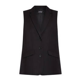 Verpass Waistcoat Black - Plus Size Collection