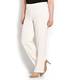 VERPASS ivory straight leg summer weight fluid TROUSERS