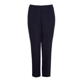 VERPASS navy straight leg summer weight TROUSERS - Plus Size Collection