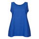 YOEK LINEN VEST COBALT