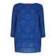 VETONO LINEN CIRCLE TUNIC BLUETTE