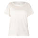 ZAIDA SCOOP NECK LINEN T-SHIRT