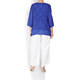 VETONO LINEN CIRCLE TUNIC BLUETTE