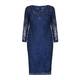 VIVIANA PETROL BLUE EVENING DRESS