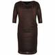 YOEK COPPER LUREX DRESS