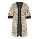 YOEK GOLD EMBROIDERED DUSTER COAT