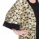 YOEK GOLD EMBROIDERED DUSTER COAT