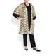 YOEK GOLD EMBROIDERED DUSTER COAT