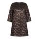 YOEK BROCADE METALLIC JACKET