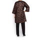 YOEK BROCADE METALLIC JACKET