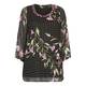 YOEK embellished floral print chiffon Tunic