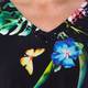YOEK floral print tunic with embellishment
