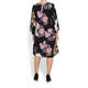 YOEK FLORAL PRINT DRESS