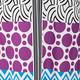 YOEK ABSTRACT PRINT DRESS 