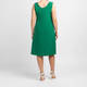Yoek Jersey Sleeveless Dress Green