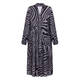 Yoek Zebra Print Dress Black and Grey