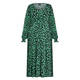 YOEK PRINT DRESS EMERALD