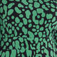 YOEK PRINT DRESS EMERALD