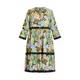 YOEK TIERED FLORAL PRAIRIE DRESS