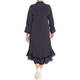 YOEK POLKA DOT DRESS NAVY