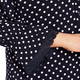 YOEK POLKA DOT DRESS NAVY