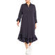 YOEK POLKA DOT DRESS NAVY