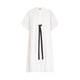 YOEK COTTON BRODERIE ANGLAIS DRESS WHITE