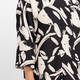 Yoek Jacquard Jacket Black and Ivory