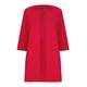 YOEK red collarless long JACKET