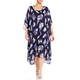 YOEK KAFTAN CONCH PRINT