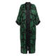 Yoek Devoree Floral Kimono Green