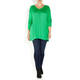 YOEK KNITTED TUNIC EMERALD