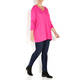 YOEK KNITTED TUNIC PINK
