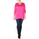 YOEK KNITTED TUNIC PINK
