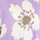 YOEK KNITTED BOLD FLORAL PRINT TUNIC LAVENDER