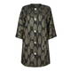 YOEK JACQUARD EMBROIDERED LONG JACKET