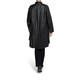 YOEK LONG LEATHER SHIRT WITH POCKETS