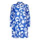 YOEK LONG LINEN PRINT SHIRT