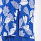 YOEK LONG LINEN PRINT SHIRT