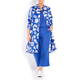 YOEK LONG LINEN PRINT SHIRT