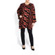 YOEK TIGER PRINT LINEN SHIRT
