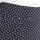 YOEK navy spot print jersey pencil SKIRT