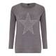 Yoek SWEATER with embellished star motif