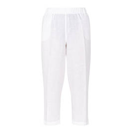 BEIGE CULOTTE WHITE - Plus Size Collection