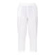 BEIGE LINEN CULOTTE WHITE