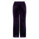 Yoek Velour Trousers Purple 